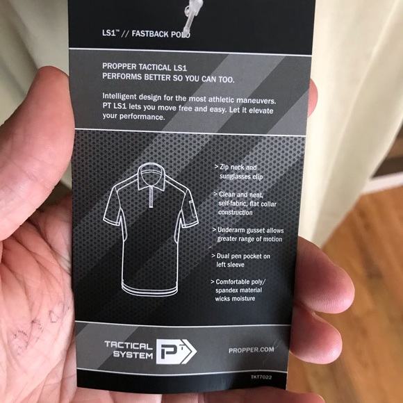 Propper tactical tan polo shirt men’s Xl - Picture 4 of 7